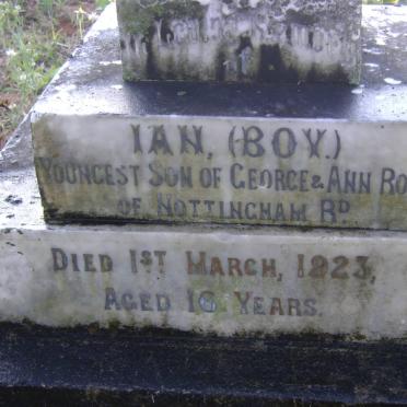 ROSS Ian -1923