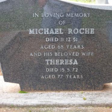 ROCHE Michael -1951 &amp; Theresa -1972