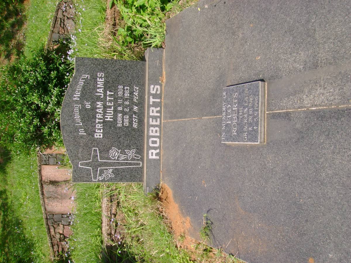 ROBERTS Bertram James Hulett 1908-1963 &amp; Flo 1910-1996