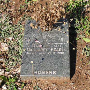 ROGERS Tom -1965 &amp; Margaret Eleanor -1985 :: ROGERS Margaret Pearl -1988