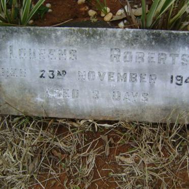 ROBERTS Lourens -1942
