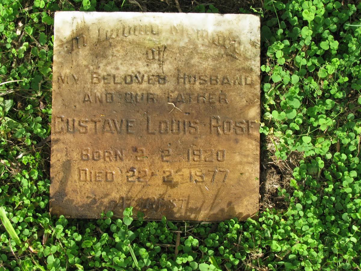 ROSE Gustave Louis 1920-1977