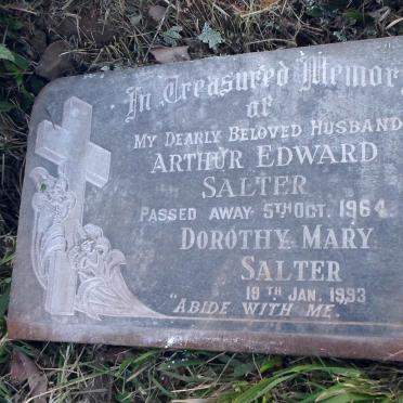 SALTER Arthur Edward -1964 &amp; Dorothy Mary -1993