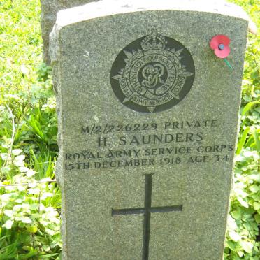 SAUNDERS H. -1918
