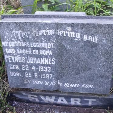 SWART Petrus Johannes 1933-1987