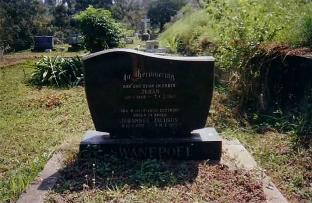 SWANEPOEL Johan 1949-1969 :: SWANEPOEL Johannes Jacobus 1917-1972