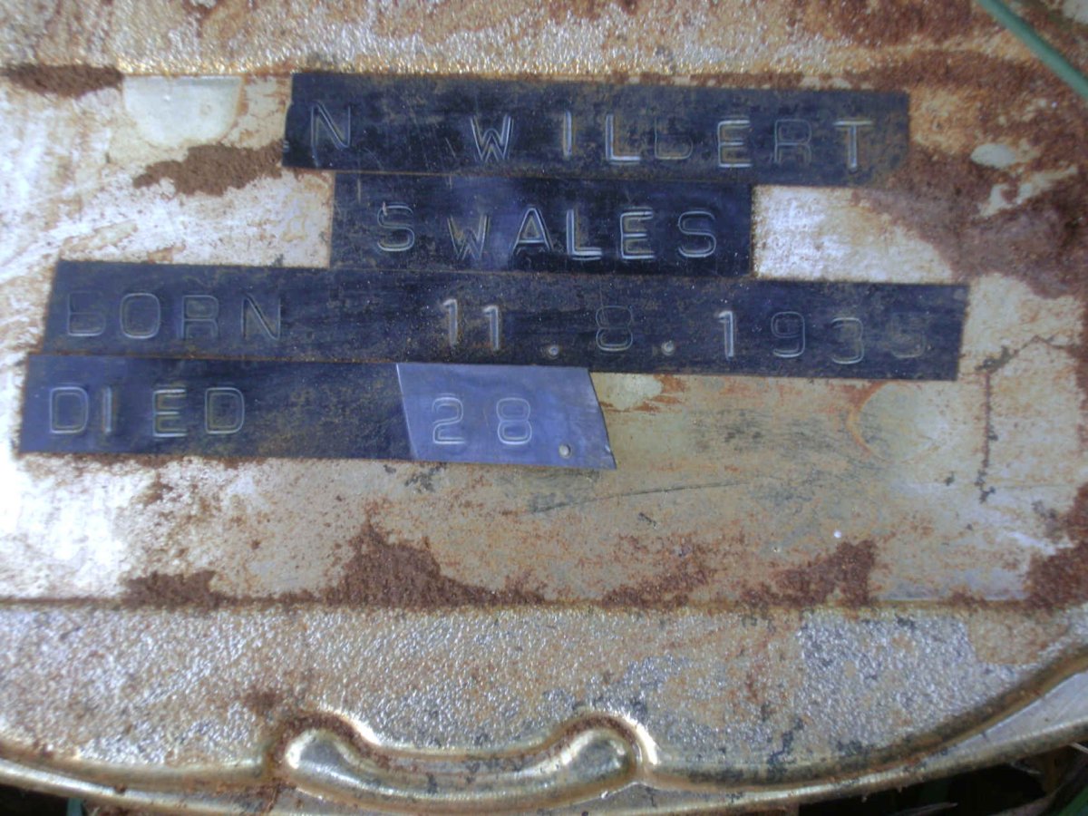 SWALES Elvina 1908-1977 :: SWALES N. Wilbert