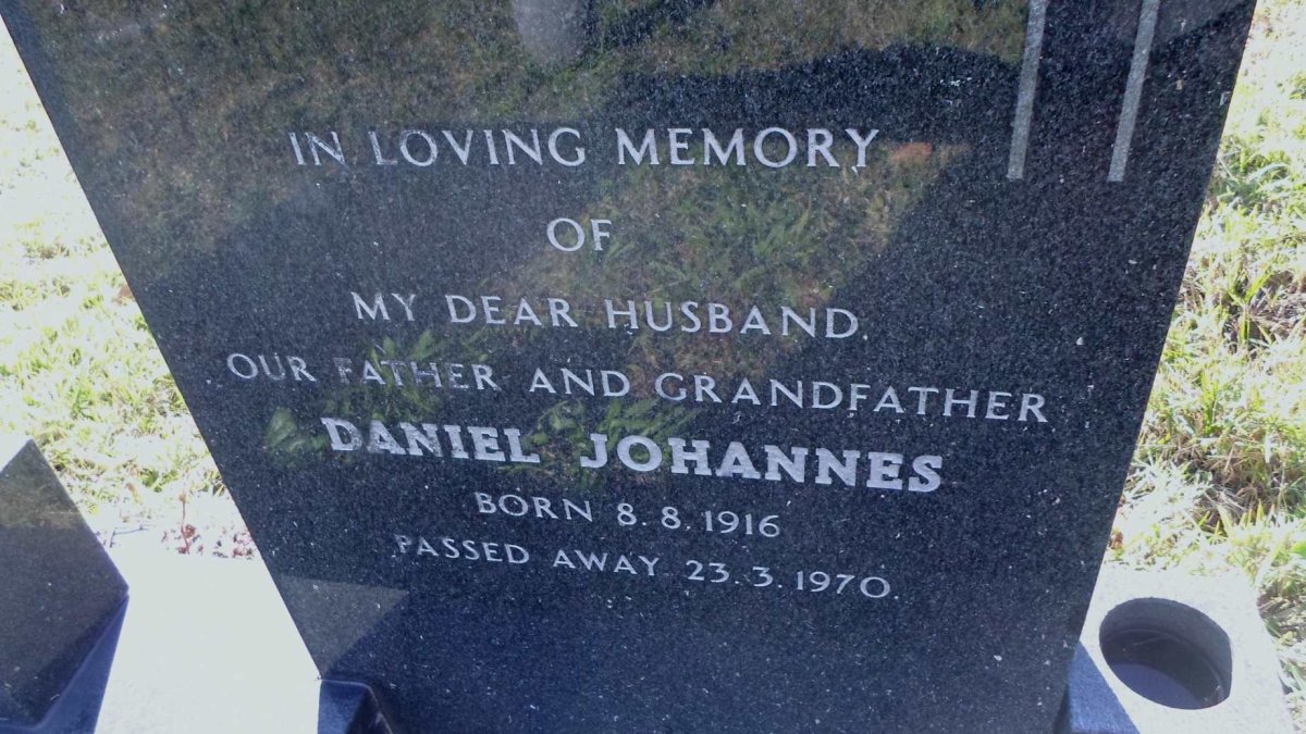 SWARDT Daniel Johannes, de 1916-1970