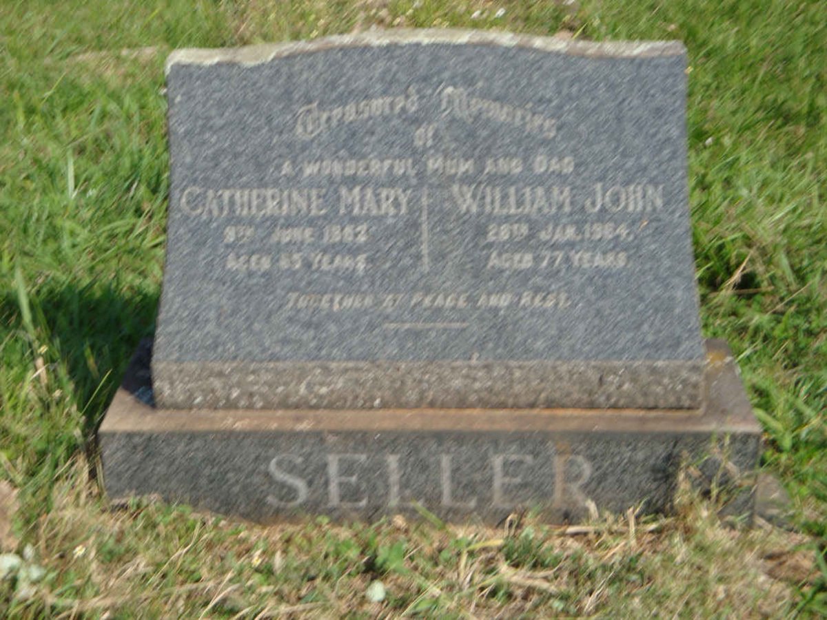 SELLER William John -1964 &amp; Catherine Mary -1953