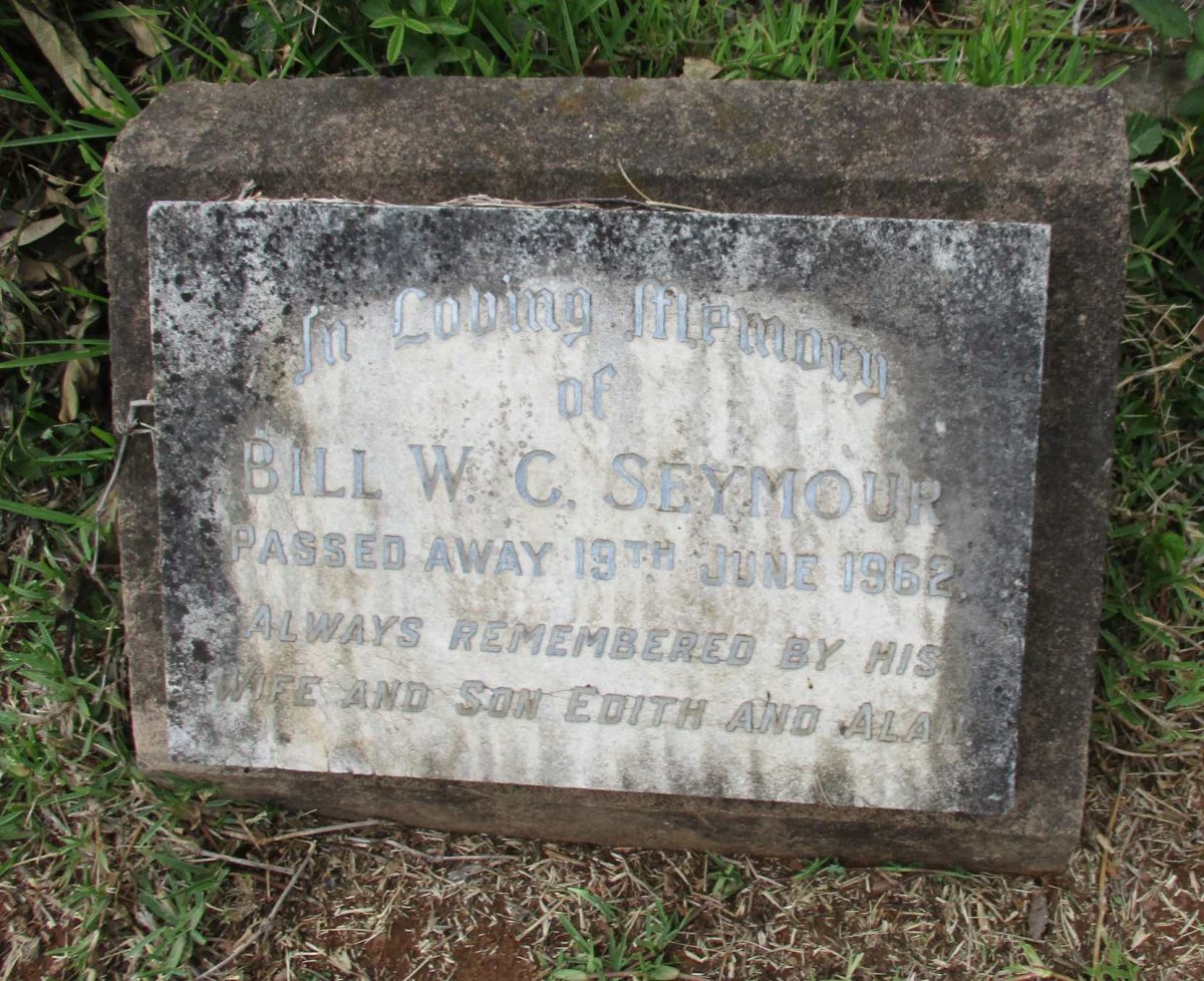 SEYMOUR William Charles -1962