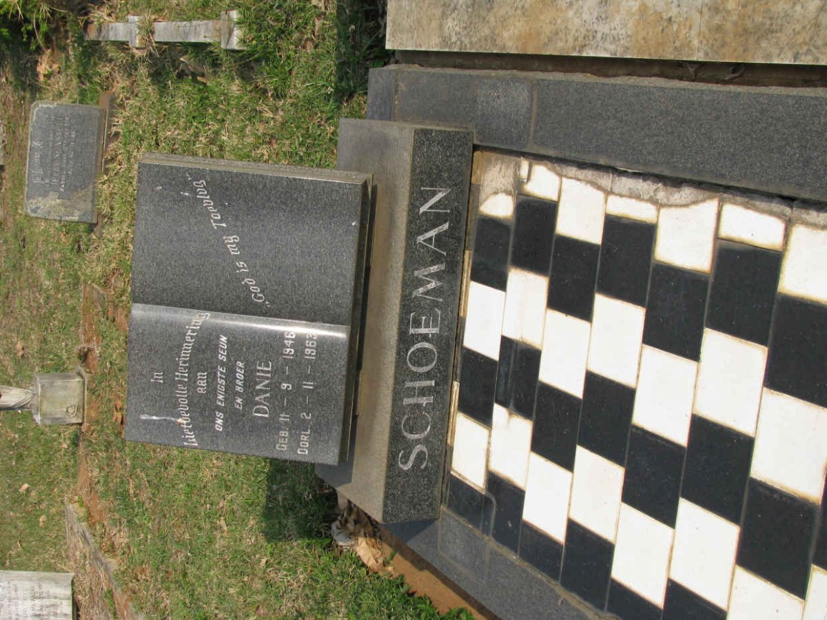 SCHOEMAN Danie 1946-1963