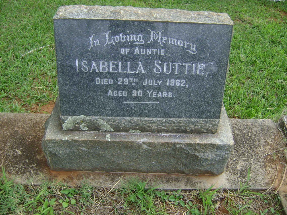 SUTTIE Isabella -1962