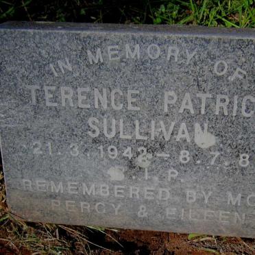 SULLIVAN Terence Patrick 1942-1986