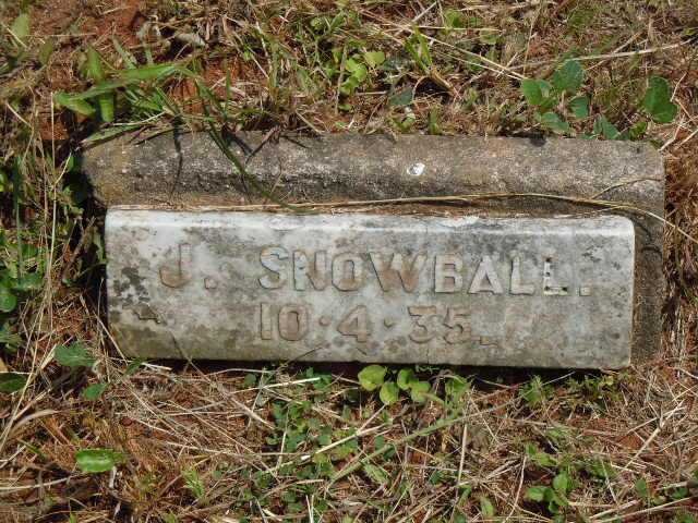 SNOWBALL J. -1935