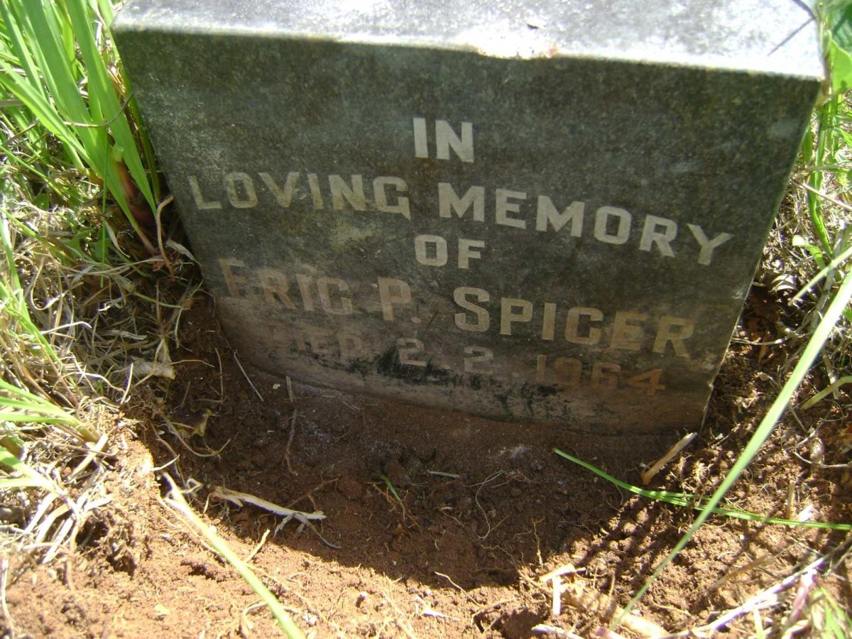 SPICER Eric P. -1964