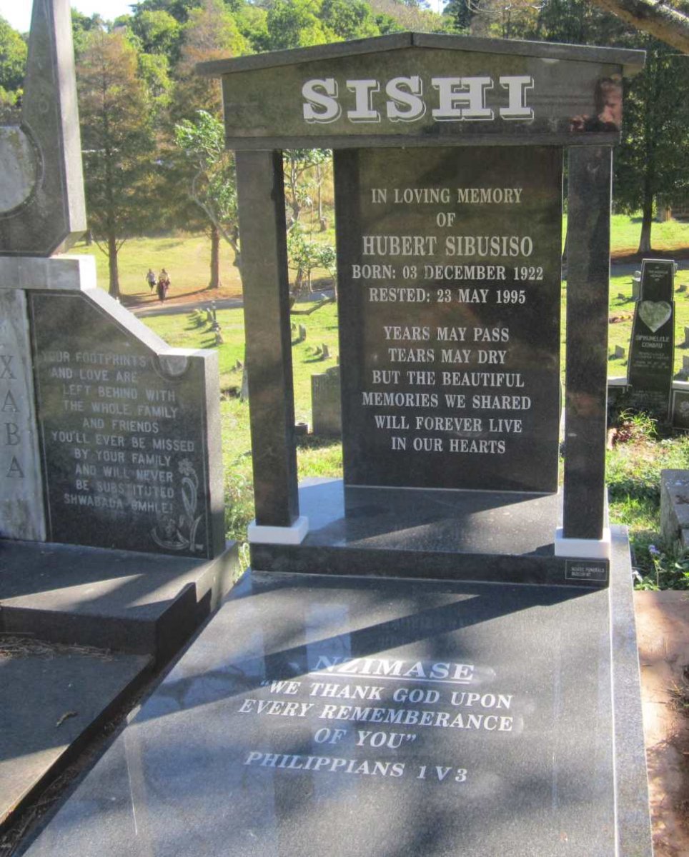 SISHI Hubert Sibusiso 1922-1995