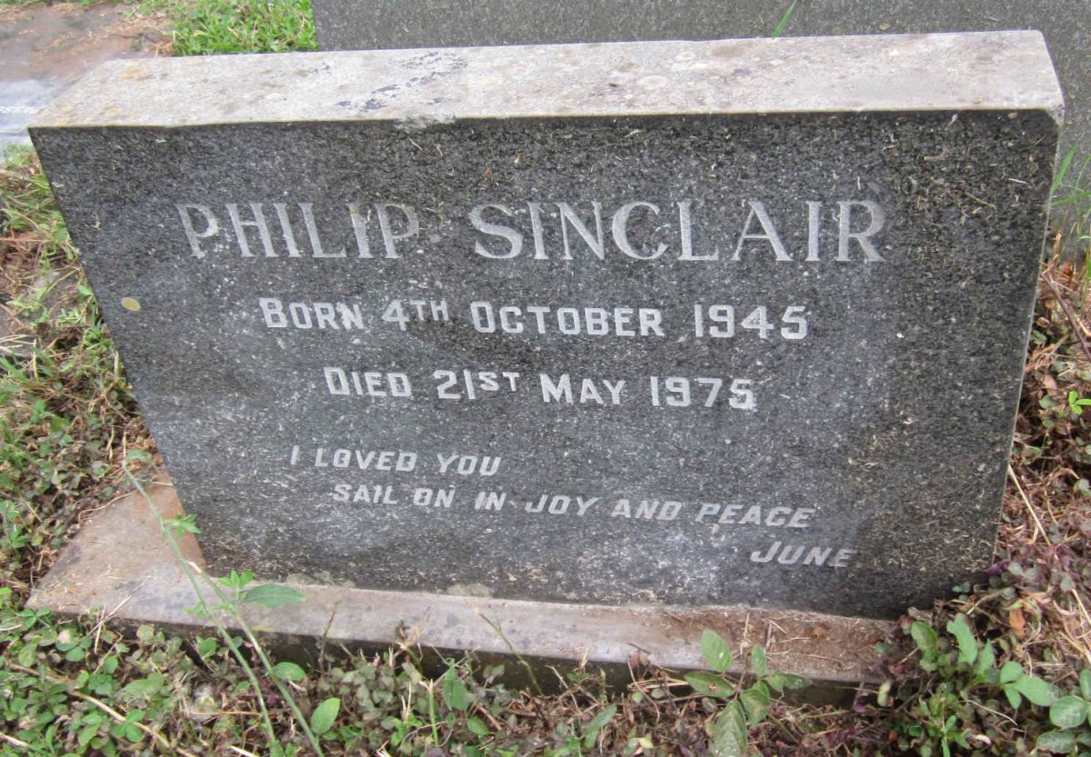 SINCLAIR Philip 1945-1975