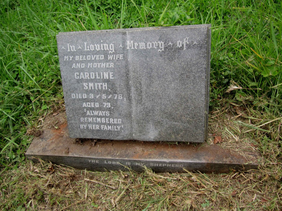 SMITH Caroline -1976
