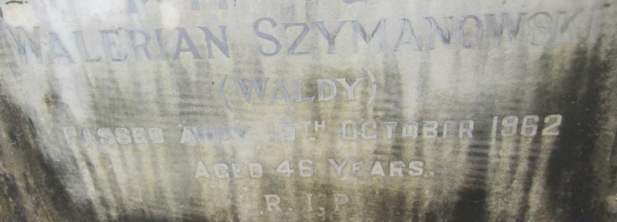 SZYMANOWSKI Walerian -1962