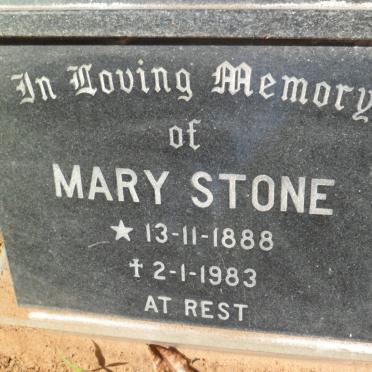 STONE Mary 1888-1983