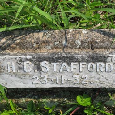 STAFFORD H.C. -1932