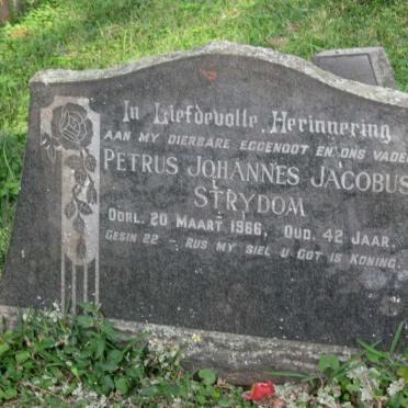 STRYDOM Petrus Johannes Jacobus -1966
