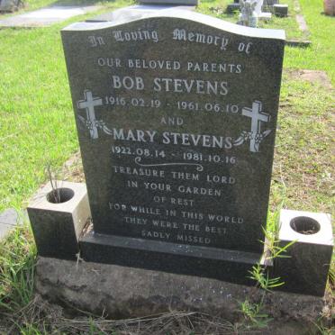 STEVENS Bob 1916-1961 &amp; Mary 1922-1981