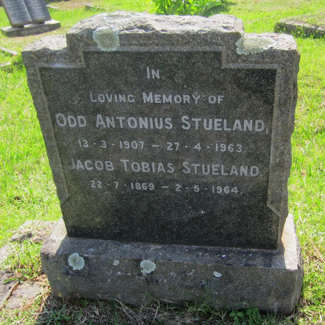 STUELAND Odd Antonius 1907-1963 :: STUELAND Jacob Tobias 1869-1964
