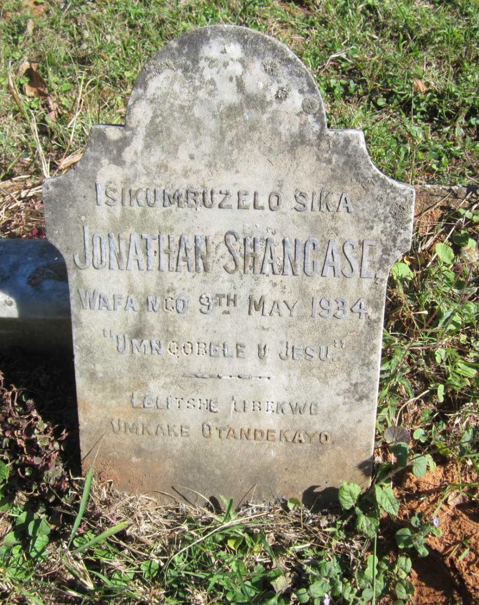SHANGASE Jonathan -1934