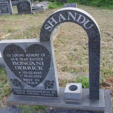 SHANDU Bongani Derrick 1948-2001