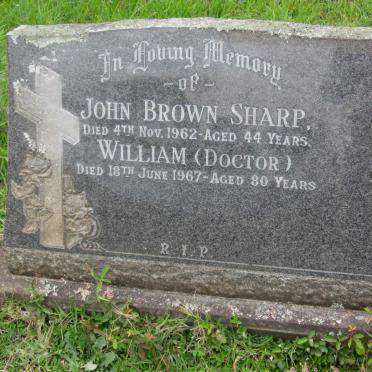 SHARP William -1967 :: SHARP John Brown -1962
