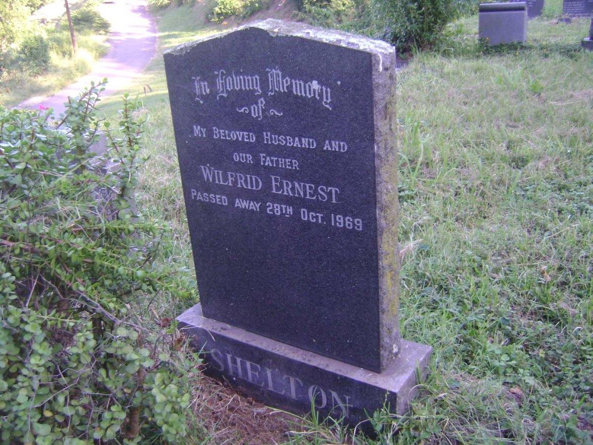 SHELTON Wilfrid Ernest -1969