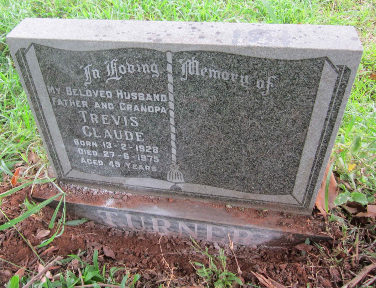TURNER Trevis Claude 1926-1975