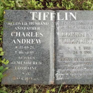 TIFFLIN Charles Andrew -1920-1995 &amp; Lorraine Elizabeth 1915-1998 :: TIFFLIN Douglas Keith 1953-1982