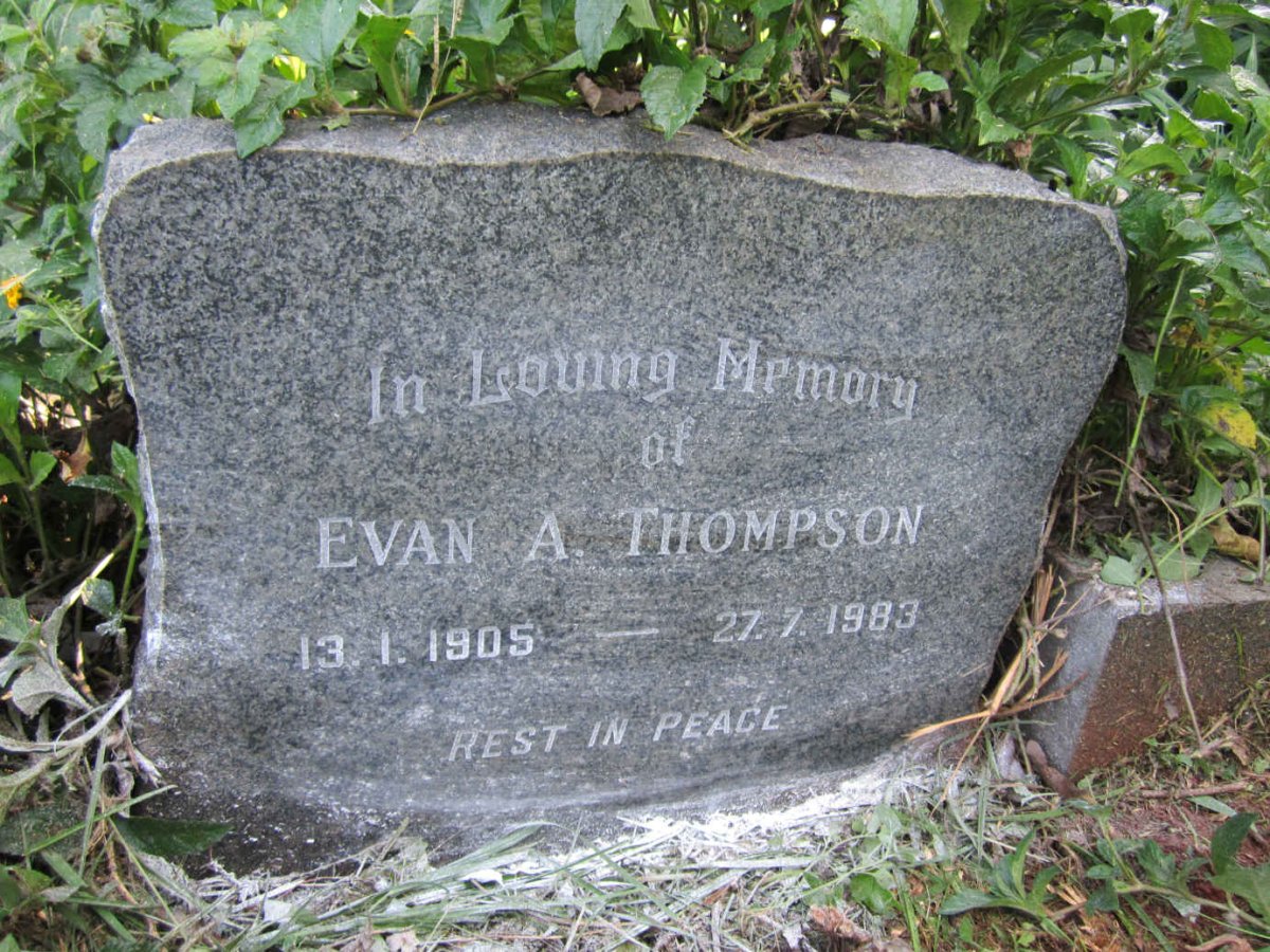 THOMPSON Evan A. 1905-1983