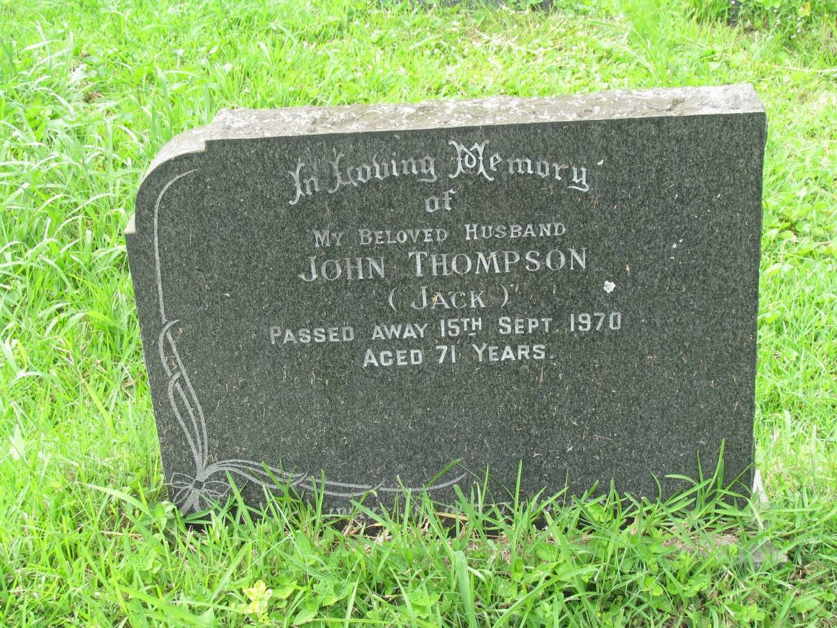 THOMPSON John -1970