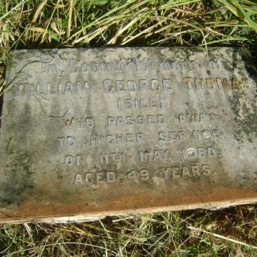 THOMAS William George -1960