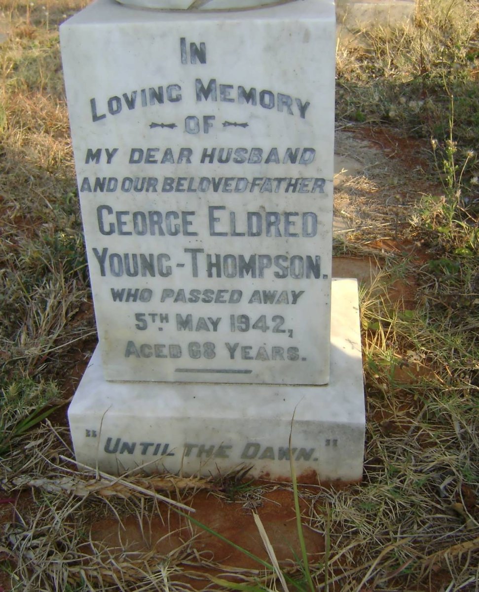 THOMPSON George Eldred, YOUNG -1942