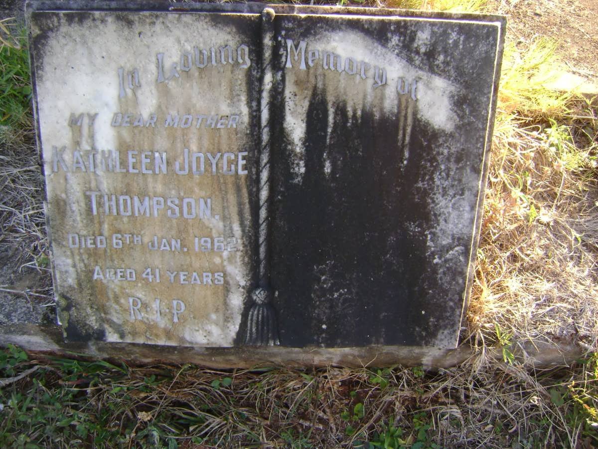 THOMPSON Kathleen Joyce -1962