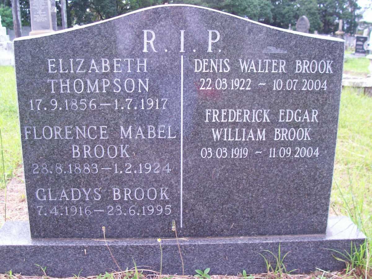 THOMPSON :: BROOK
