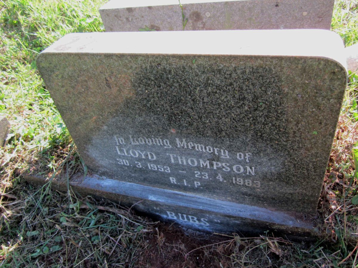 THOMPSON Lloyd 1953-1983