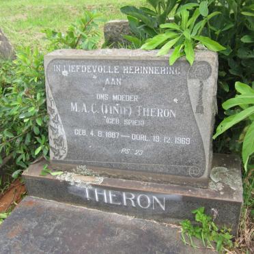 THERON Martina Aletta Catrina nee SPIES 1887-1969