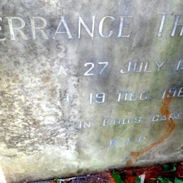 THOMPSON Terrance 1950-1964 