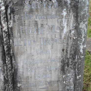 THOMSON Lizzie May -1956