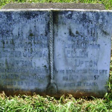 UPTON Arthur Joshua -1949 &amp; Ellen -1957
