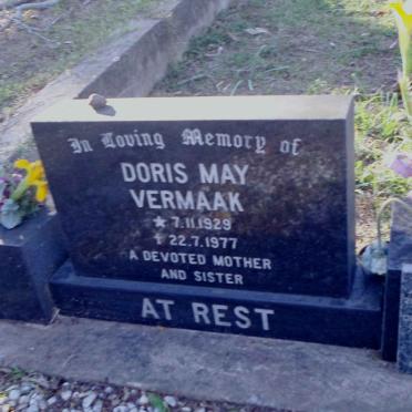 VERMAAK Doris May 1929-1977 :: PENNY Penelope Anne 1951-2014