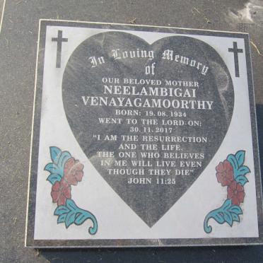 VENAYAGAMOORTHY Neelambigai 1934-2017