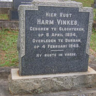 VINKES Harm 1894-1945