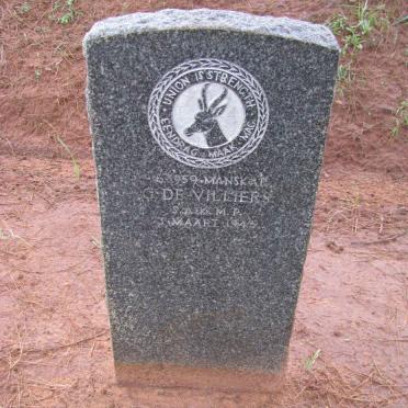 VILLIERS George, de -1943