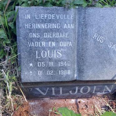 VILJOEN Louis 1940-1988